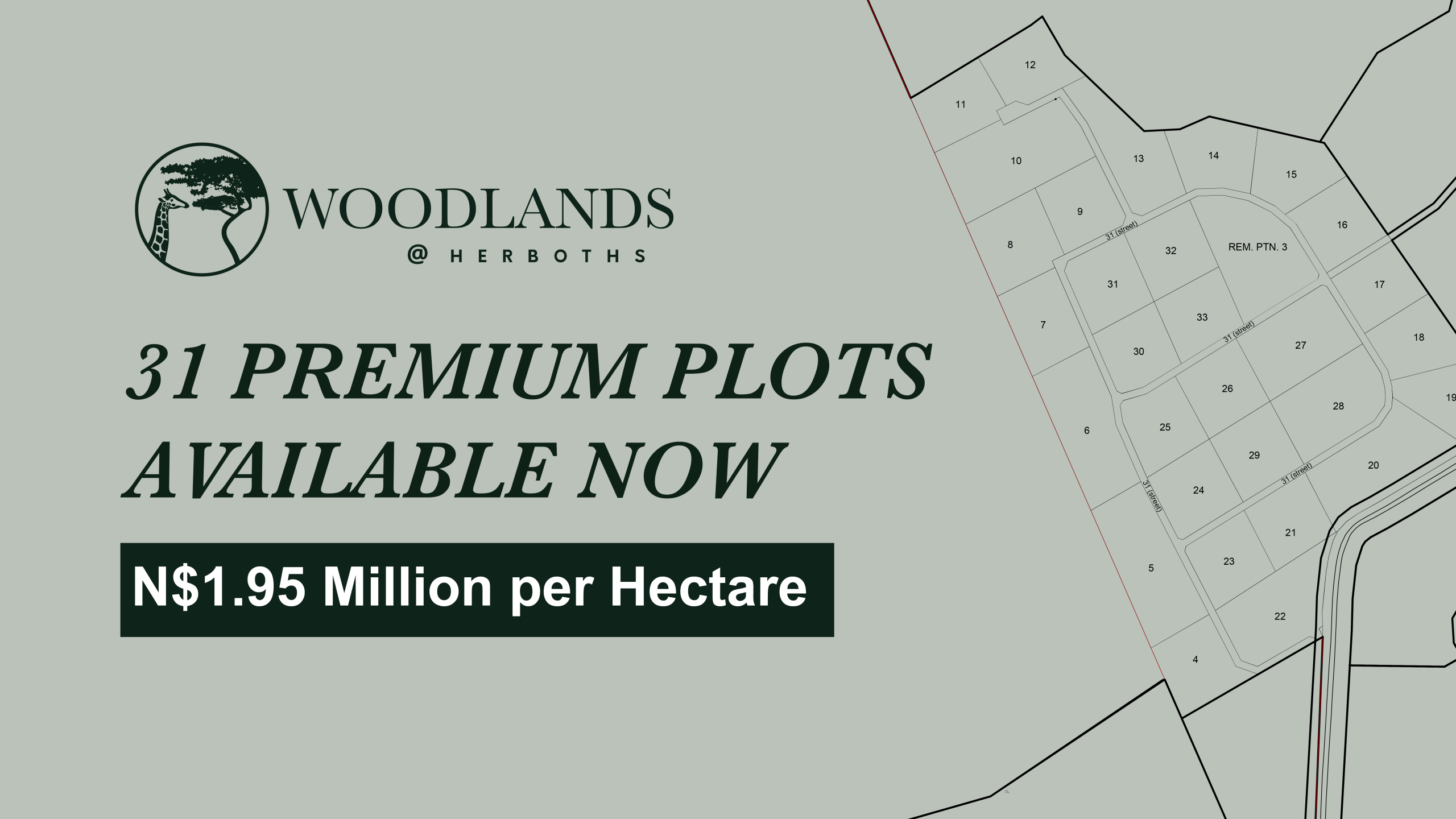Woodlands@Hoerboths 31 Plots